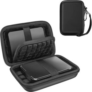 A hard case to keep your hard drive and photos safe while traveling.