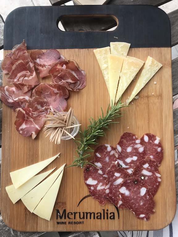 charcuterie board in rome for food travel style