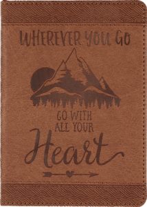 A Christmas present idea for travelers to journal all of their memories.
