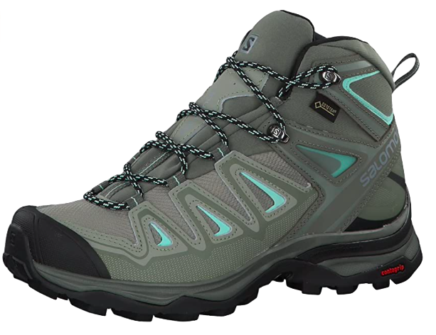An image of some of the best women's hiking boots from Salomon.